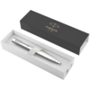 Ручка шариковая Parker Urban Twist Metro Metallic CT, серебристая (Изображение 3)