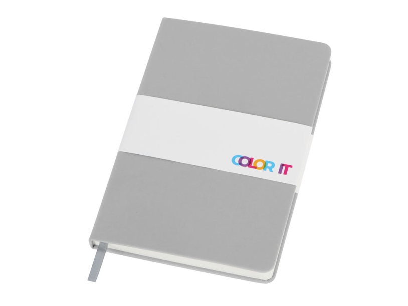 Бизнес-блокнот А5 C2 soft-touch (серый)  (Изображение 6)