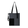 Шоппер Superbag Color (темно-серый с чёрным) (Изображение 3)