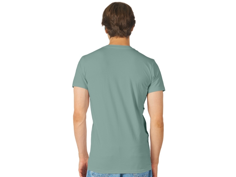 Футболка HD Fit мужская (бирюзовый) 3XL (Изображение 3)