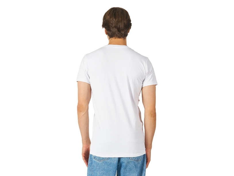 Футболка HD Fit мужская (белый) 4XL (Изображение 3)