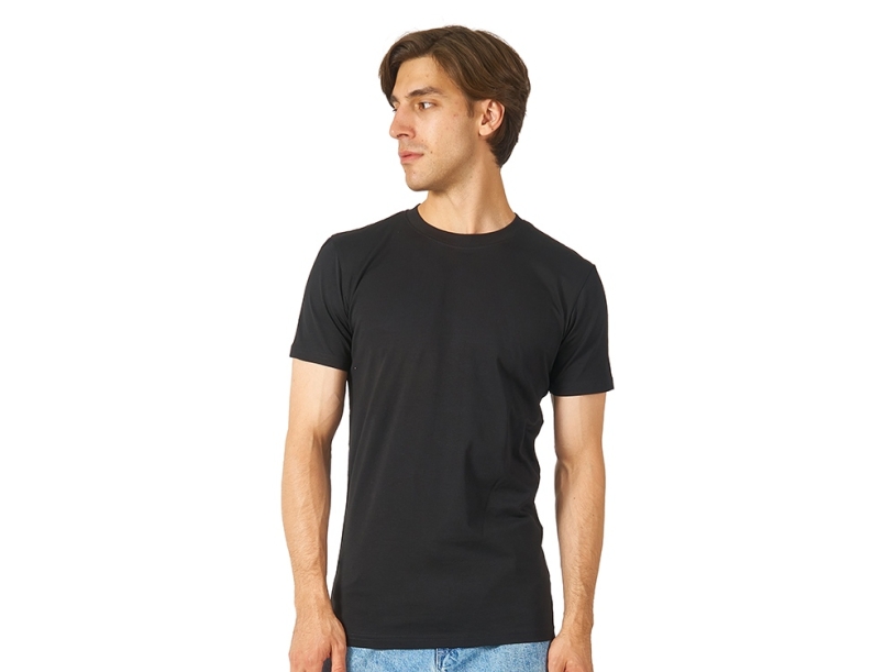 Футболка HD Fit мужская (черный) 4XL (Изображение 1)