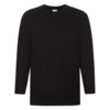 Футболка "Super Premium Long Sleeve", черный_2XL, 100% х/б, 205 г/м2 (Изображение 1)