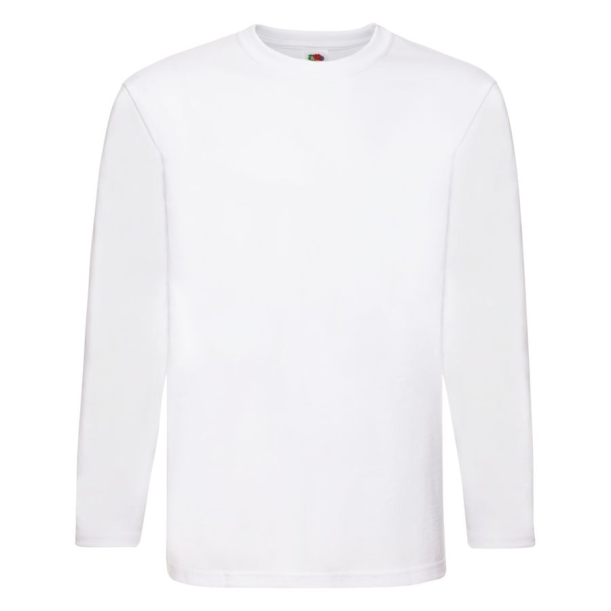 Футболка "Super Premium Long Sleeve", белый, L, 100% х/б, 190 г/м2 (Изображение 1)