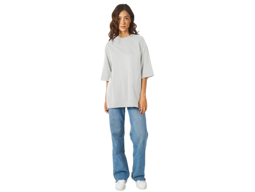 Футболка оверсайз Berlin унисекс (жемчужный) XL-2XL (Изображение 3)