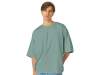 Футболка оверсайз Berlin унисекс (бирюзовый) XL-2XL (Изображение 2)
