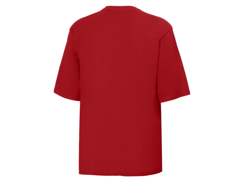 Футболка оверсайз Berlin унисекс (красный) XL-2XL (Изображение 8)