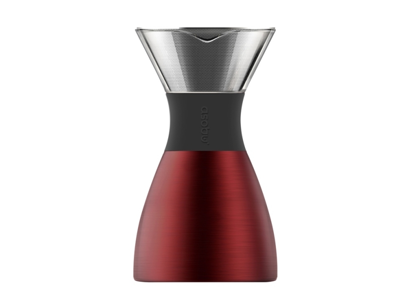 Кофеварка POUR OVER (красный/черный)  (Изображение 1)