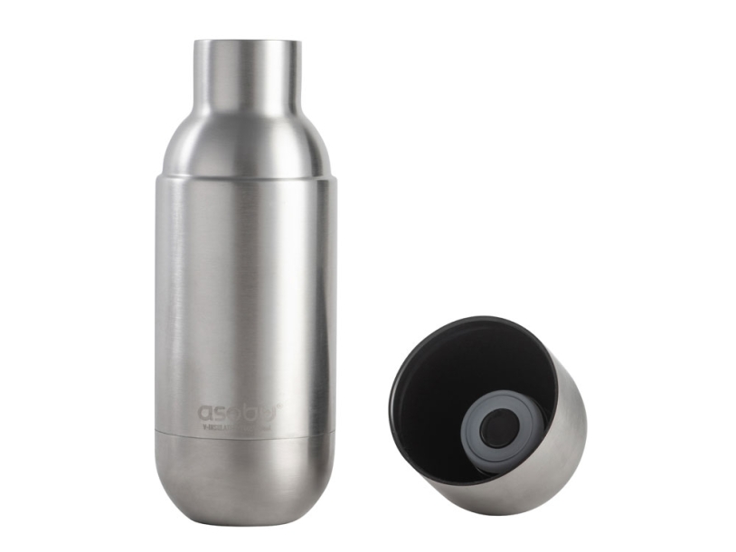 Термос ORB, квадратная упаковка (серебристый)  (Изображение 2)