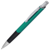 SQUARE, ручка шариковая с грипом, зеленый/хром, металл (Изображение 1)