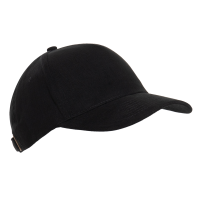 Бейсболка STAN 5 клиньев хлопок 280, 11 (Чёрный)