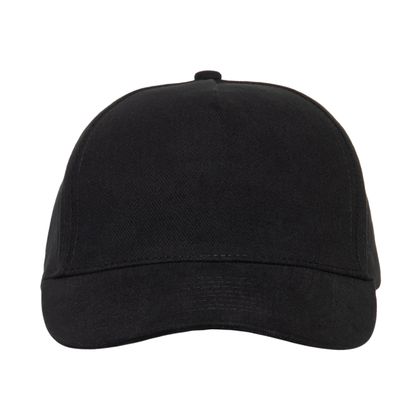 Бейсболка STAN 5 клиньев хлопок 280, 11 (Чёрный) (Изображение 3)