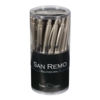 РУЧКА "SAN REMO" ШАРИКОВАЯ, АВТОМАТИЧЕСКАЯ, МЕТАЛЛИЧЕСКИЙ КОРПУС ШАМПАНЬ 1.00 ММ, СИНЯЯ (Изображение 4)