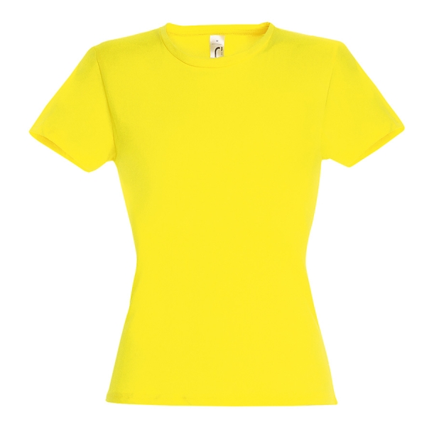 Футболка MISS 2XL лимонный 100% хлопок 150, г/м2 (Изображение 1)