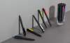 Ручка шариковая "Lip SOFTGRIP" (черный с зеленым) (Изображение 2)
