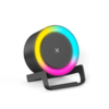 Беспроводная Bluetooth колонка U-Tone RGB c функцией беспроводной зарядки 15W, черный (Изображение 1)