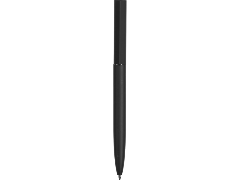Шариковая металлическая ручка Minimalist софт-тач, черный (Р) (Изображение 2)