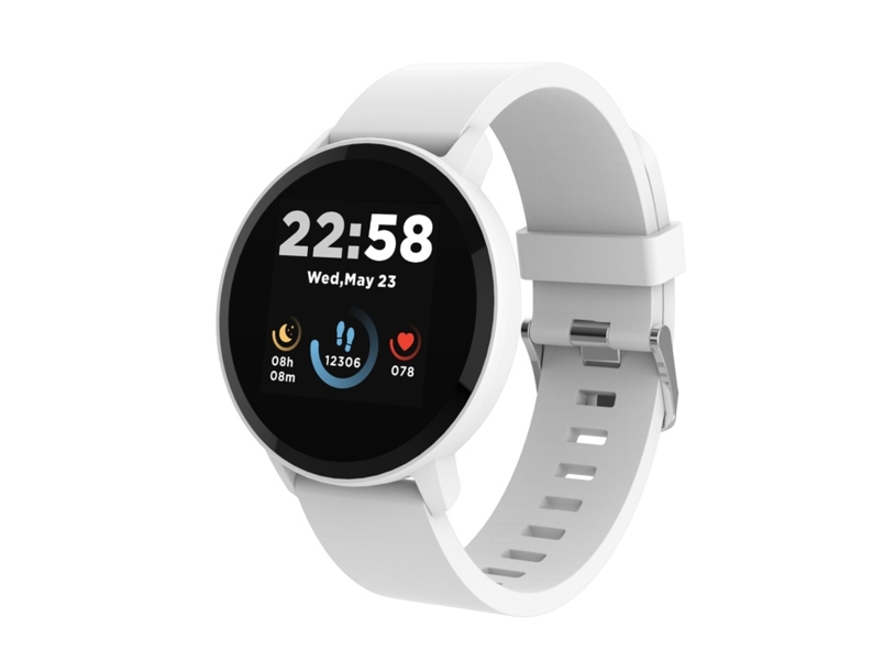 Умные часы CANYON Lollypop SW-63, IP 68, BT 5.0, сенсорный дисплей 1.3, белый (Р) (Изображение 1)