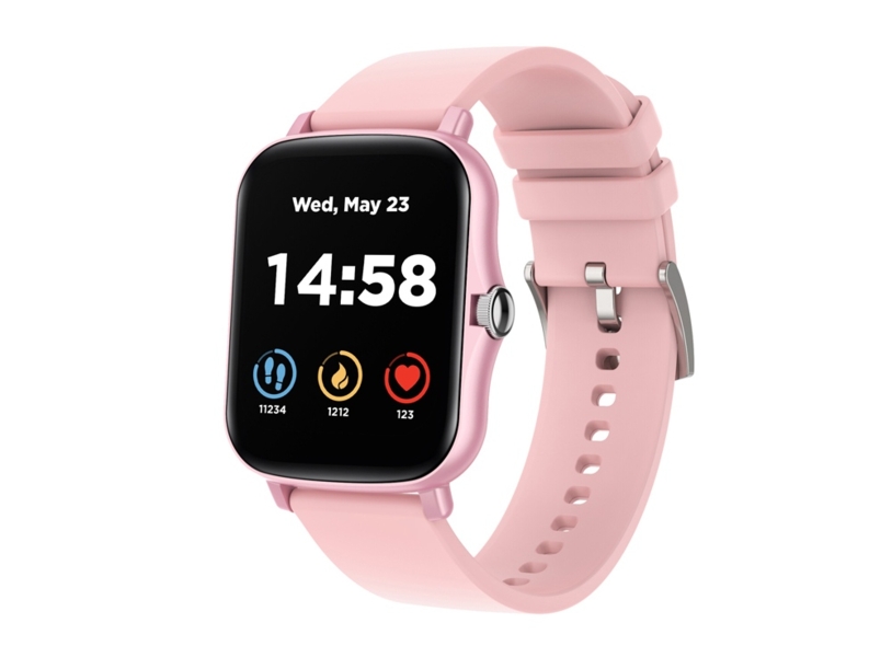 Умные часы CANYON Barberry SW-79, IP 67, BT 5.1, сенсорный дисплей 1.7, розовый (Р) (Изображение 2)
