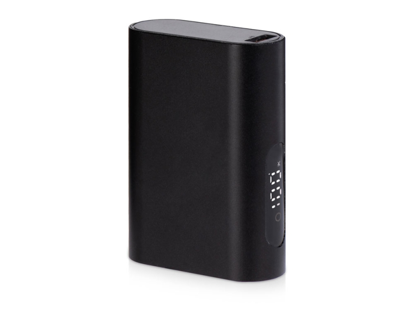Внешний аккумулятор с QC/PD Qwik, 10000 mah, черный (Р) (Изображение 2)