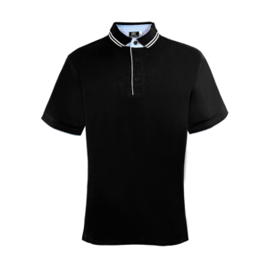 Рубашка поло мужская RODI MAN, черный, L, 100% хлопок, 180 г/м2