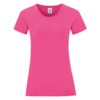 Футболка "Ladies Iconic", ярко-розовый, XL, 100% хлопок, 150 г/м2 (Изображение 1)