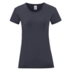 Футболка "Ladies Iconic",  темно-синий, XL, 100% хлопок, 150г/м2 (Изображение 1)