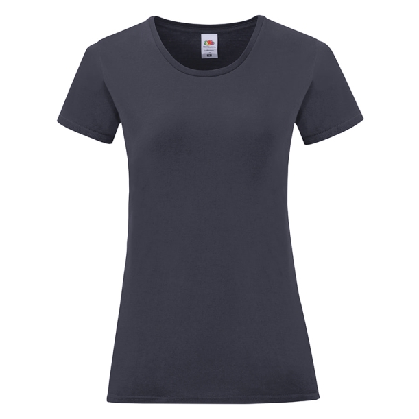 Футболка "Ladies Iconic",  темно-синий, XL, 100% хлопок, 150г/м2 (Изображение 1)