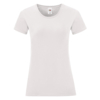 Футболка "Ladies Iconic", белый, L, 100% хлопок, 145 г/м2 (Изображение 1)