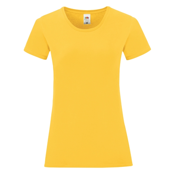 Футболка "Ladies Iconic", желтый, XL, 100% хлопок, 150 г/м2 (Изображение 1)