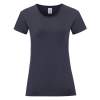 Футболка "Ladies Iconic",  темно-синий, L, 100% хлопок, 150г/м2 (Изображение 1)