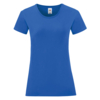 Футболка женская "Ladies Iconic", ярко-синий, XS, 100% хлопок, 150г/м2 (Изображение 1)