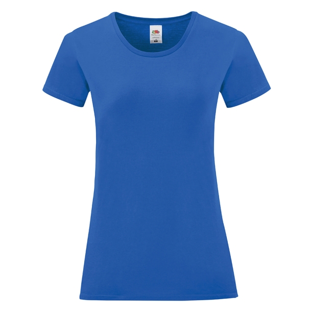 Футболка женская "Ladies Iconic", ярко-синий, M, 100% хлопок, 150г/м2 (Изображение 1)
