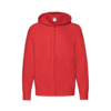 Толстовка без начеса "Lightweight Hooded Sweat",  красный, M, 80% х/б 20% полиэстер, 240 г/м2 (Изображение 1)