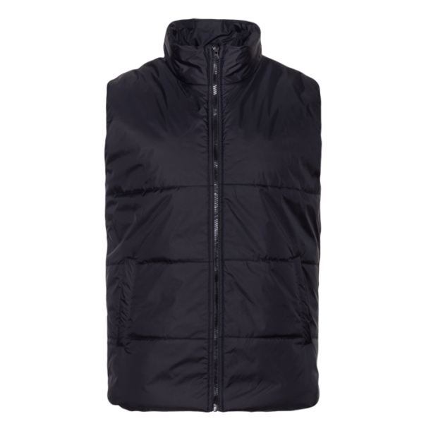 Жилет унисекс STAN утепленный таффета 210T,200, 84 (Чёрный) 54/XXL (Изображение 1)