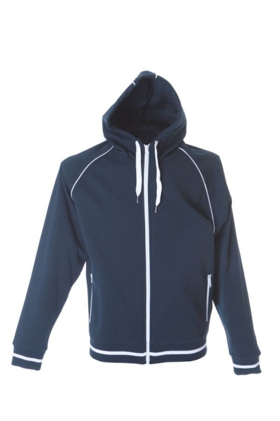 Толстовка мужская "COIMBRA" , темно-синий, XL, 80% полиэстер, 20% хлопок, 320 г/м2 (Изображение 1)