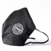 Бесклапанная фильтрующая маска RESPIRATOR 800 HYDROP черная с логотипом в фирменном пакете (Изображение 1)