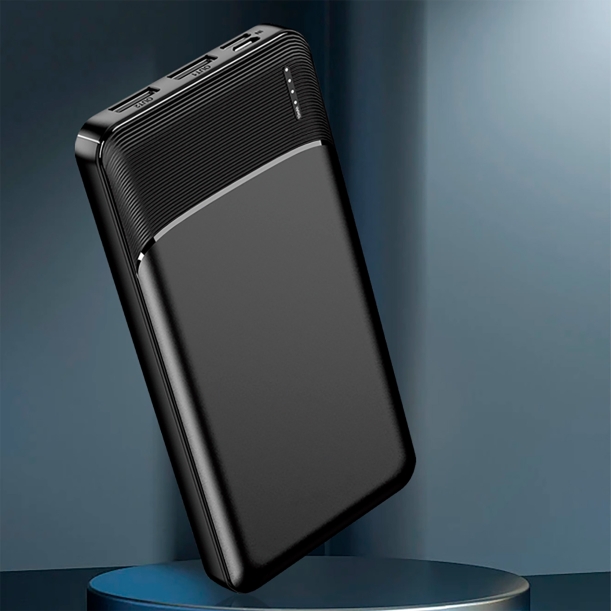 Зарядное устройство "Ten" 10000 mAh (черный) (Изображение 2)