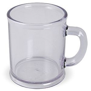 Кружка "Радуга"; прозрачная, D=7,9см, H=9,6см, 300мл; пластик; тампопечать (Изображение 1)