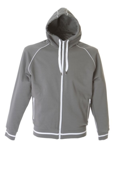 Толстовка мужская "COIMBRA" , серый, 3XL, 80% полиэстер, 20% хлопок, 320 г/м2 (Изображение 1)