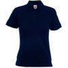 Поло "Lady-Fit Polo", глубокий темно-синий_L, 97% х/б, 3% эластан, 220 г/м2 (Изображение 1)