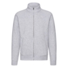 Толстовка "Sweat Jacket", серо-лиловый_L, 70% хлопок, 30% полиэстер, 280 г/м2 (Изображение 1)