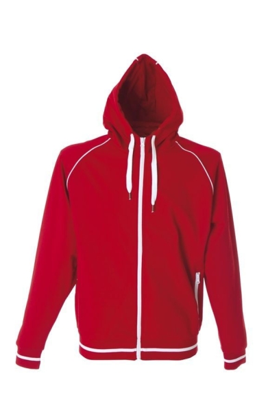 Толстовка мужская "COIMBRA" , красный, 3XL, 80% полиэстер, 20% хлопок, 320 г/м2 (Изображение 1)