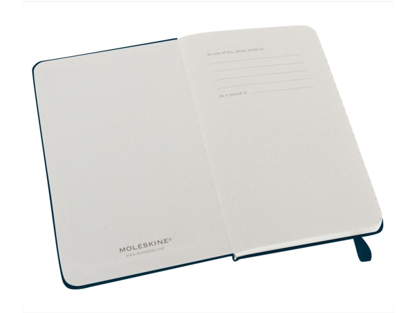 Записная книжка А6 (Pocket) Classic (в линейку) (синий) A6 (Изображение 2)