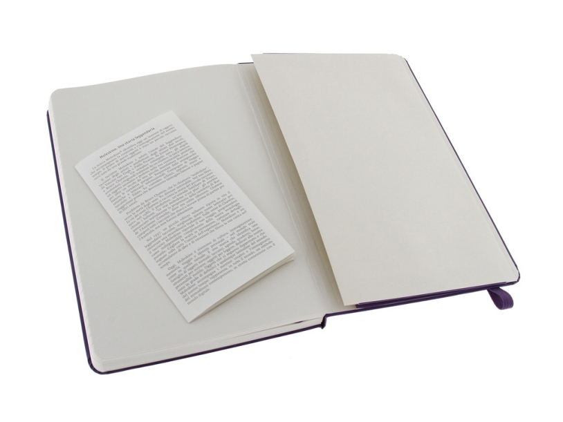Записная книжка А5 (Large) Classic (в линейку) (фиолетовый) A5 (Изображение 4)