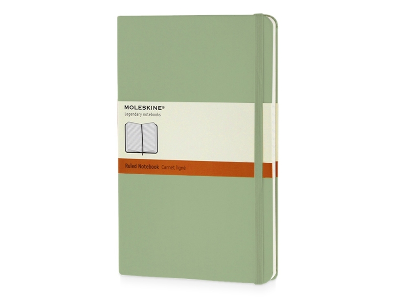 Записная книжка А5 (Large) Classic (в линейку) (фисташковый) A5 (Изображение 1)