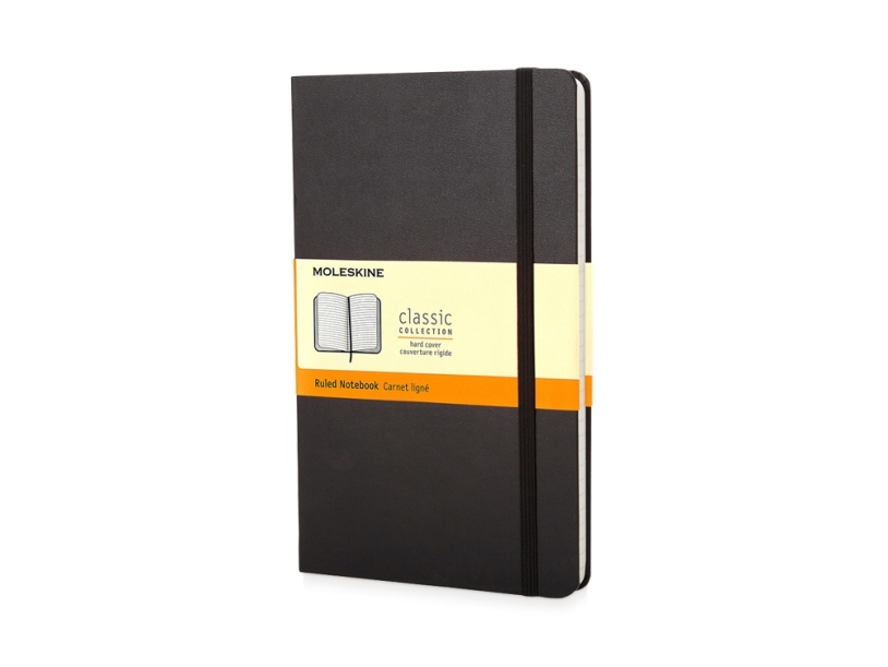 Записная книжка А6 (Pocket) Classic (в линейку) (черный) A6 (Изображение 1)
