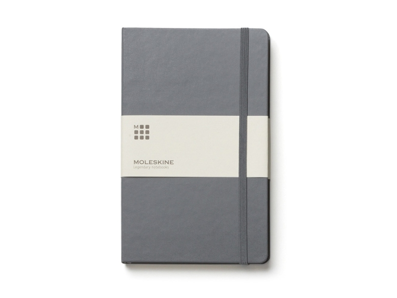 Записная книжка А6 (Pocket) Classic (в линейку) (серый) A6 (Изображение 1)