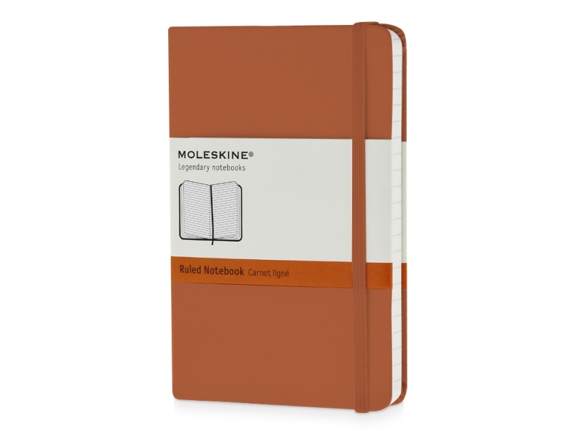 Записная книжка А6 (Pocket) Classic (в линейку) (оранжевый) A6 (Изображение 1)
