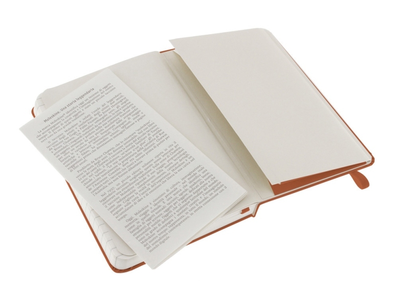 Записная книжка А6 (Pocket) Classic (в линейку) (оранжевый) A6 (Изображение 4)